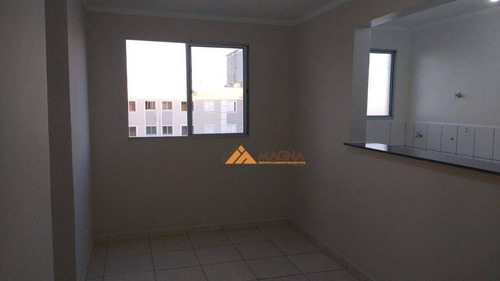 Apartamento Com 2 Dormitórios À Venda, 48 M² Por R$ 181.000,00 - Mirante Sul - Ribeirão Preto/sp - Ap4019
