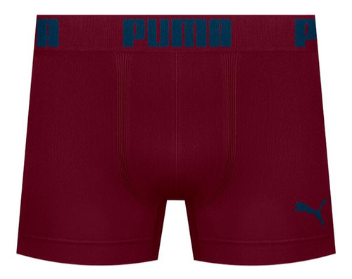 Cueca Boxer Puma S/ Costura Original Kit 4 Pçs - Ref 14100 