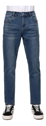 Jeans Super Skinny Azul Hombre Fashion´s Park