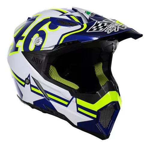 Casco Agv Ax-8 Evo Motocross Enduro Off Road 