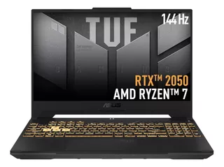 Laptop Gaming Asus Tuf Ryzen 7 (8 Nucleos) 8gb Ram 512gb Ssd