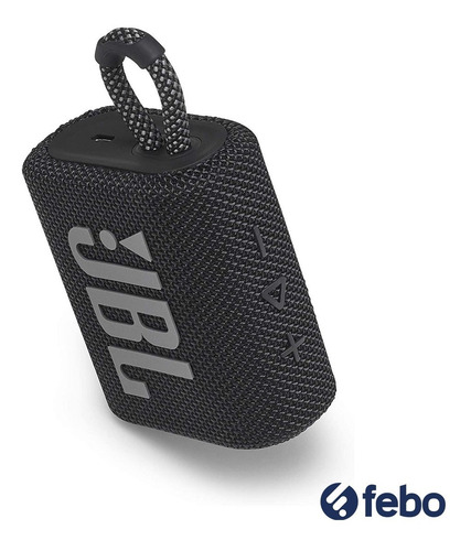 Imagen 2 de 6 de Parlantes Portatil Bluetooth Jbl Go 3 Resiste El Agua Negro