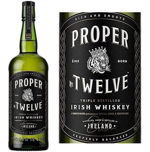 Whisky Irlandés Proper Twelve 1l (conor Mcgregor)