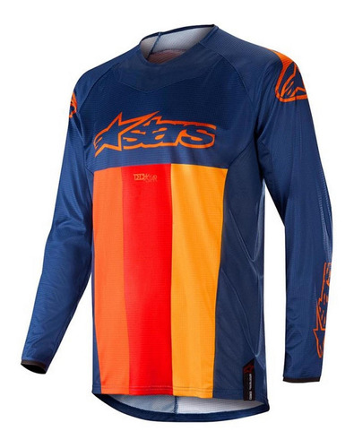 Jersey Para Motocross Caballero Techstar Venom Alpinestars