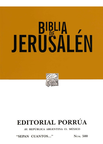Biblia De Jerusalén - Libro Original