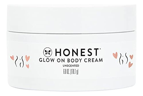 The Honest Company Honest Mama Glow On Body Cream, 6 Oz