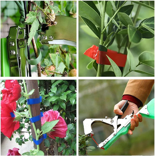 Grapadora De Jardín Atar Plantas Uva Hortalizas Flores