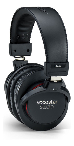 Vocaster Broadcast Kit Microfone Dm14v + Fone Hp60v Cor Preto