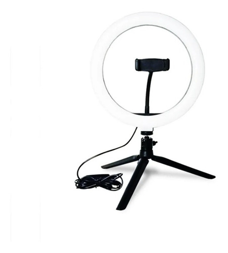Anel De Led Luz Estúdio Foto Vídeo Lâmpada Regulável Tri
