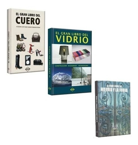 Libros Artesanías  Lexus Hierro, Vidrio Y Cuero Novedoso