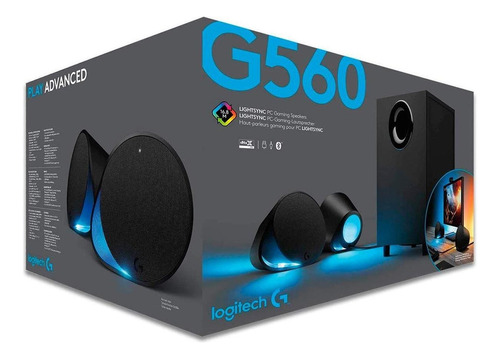 Parlantes Logitech Lightsync G560