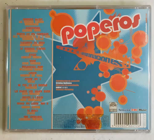 Diversos Artistas - Poperos- Cd 2008