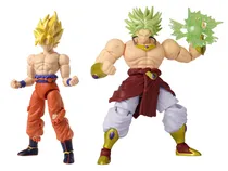 Comprar Dragon Ball Super Stars Paquete De Batalla, Goku Super Saiyan (versión Daño De Batalla) Vs Broly Super Saiyan Figura De Acción (37168)