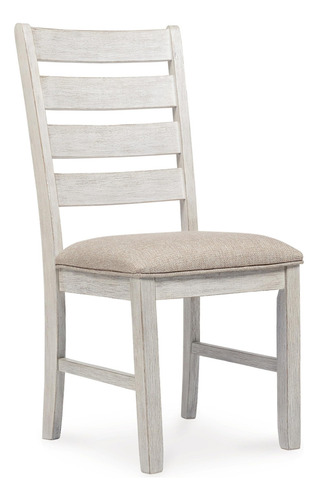 Sillas Comedor Modernas Granja, Set 2, Blanco, 45.72x55.88x9