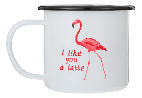 Taza Esmaltada Con Concentrado De Café