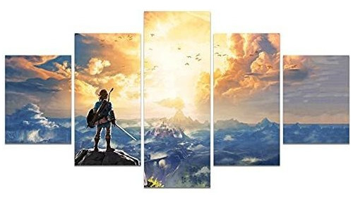 Pósteres The Legend Of Zelda Breath Of The Wild Poster Video