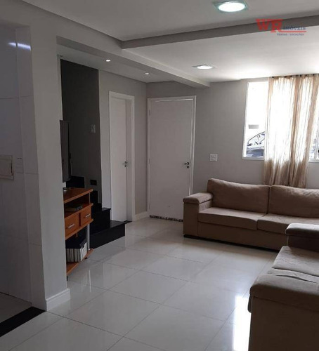 Imagem 9 de 30 de Sobrado Com 3 Dormitórios À Venda, 110 M²- Jardim Borborema - São Bernardo Do Campo/sp - So0841