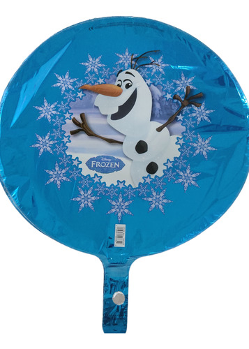 Globo Metalico Olaf Frozen |38 Cm| Si Flota Con Helio