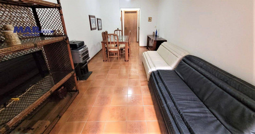 Imagem 2 de 13 de Apartamento À Venda No Guarujá, Na Praia Das Pitangueiras, Próximo Da Praia, 100 Metros De Área Útil, Sacada E 02 Vagas De Garagem - Ap11265