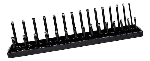 Organizador De Almacenamiento De 0.375 Pulgadas Negro