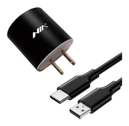 Cargador Nia Compatible iPhone 2 En 1 Rápido Con Cable Alta 