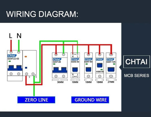 Pastilla Interruptor Termomagnético 32a 2p Cd Solar Riel Din