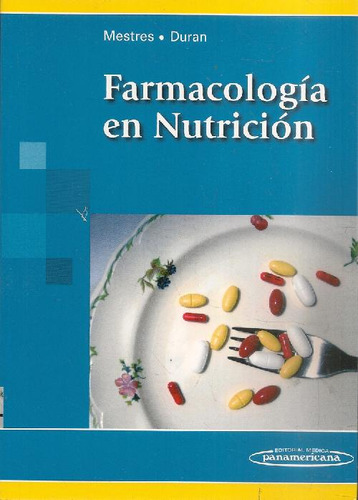 Libro Farmacología En Nutrición De Màrius Duran Hortolà, Con