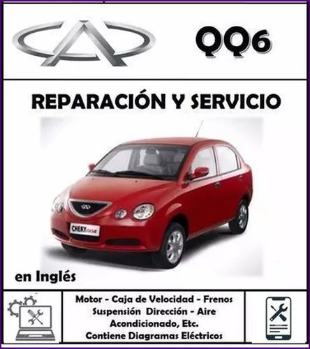 Manual Taller Diagramas Sistema Electrico Chery Qq6 Original