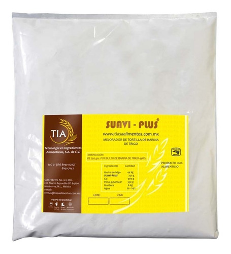Mejorador Suavi - Plus Trigo 1kg Tia