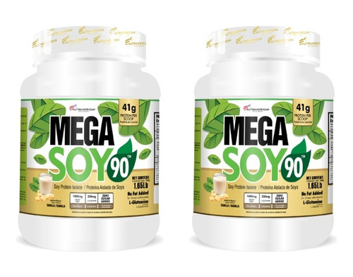 Mega Soy 90 X2 Proteína De Soya - L a $149900