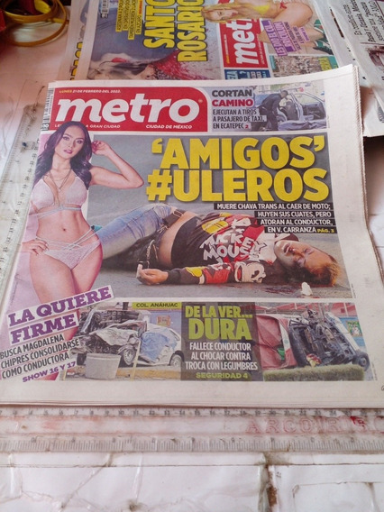 Paquete Periodico Metro Y Revista | MercadoLibre 📦