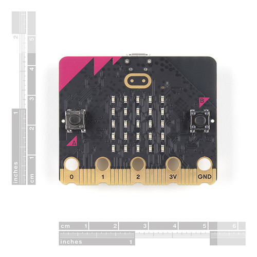 Computadora De Bolsillo Bbc, Placa Creativa Microbit V2
