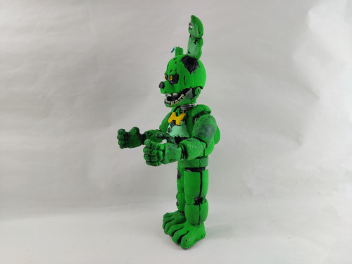 Five Nights Freddys Juguete Spring Bonnie Nigthmare Verde