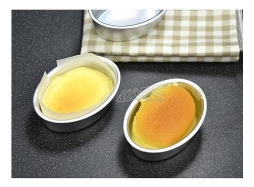Molde Para Tartas De Queso De Aluminio Con Forma Ovalada Lis