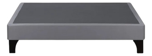 Base Cama Completa 2 Plazas Rosen 1.50x2.00m Gris