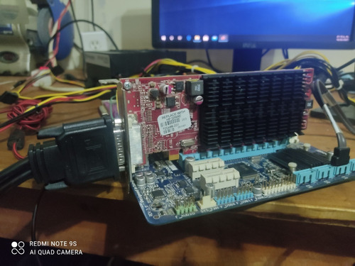 Tarjeta Video Low Profile Amd Firepro 2270 512mb Ddr3 2 Vga (Usado)