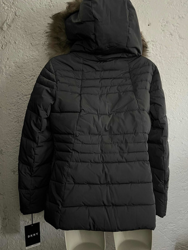 Chamarra Para Dama Dkny Talla Chica Gris Nueva Y Original