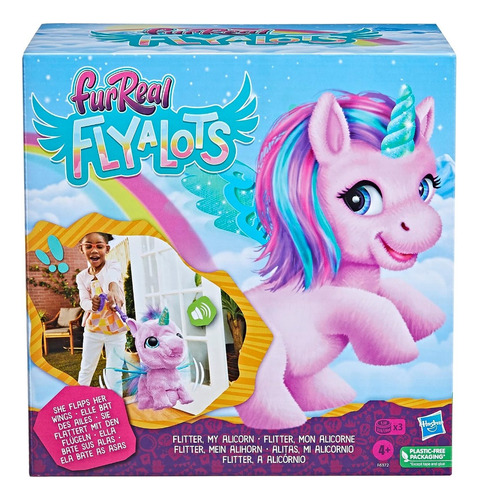 Furreal Flyalots Alitas Mi Alicornio Mascota Hasbro