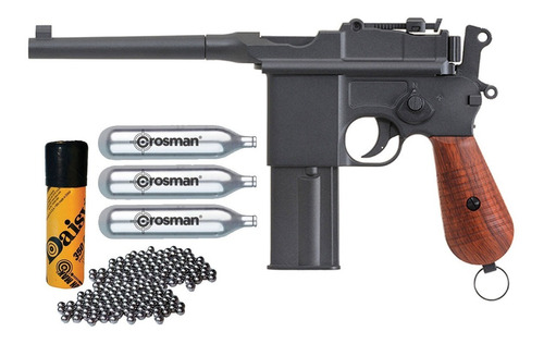 Pistola Aire Comprimido Kwc M712 Broomhandle Automatica 4.5m