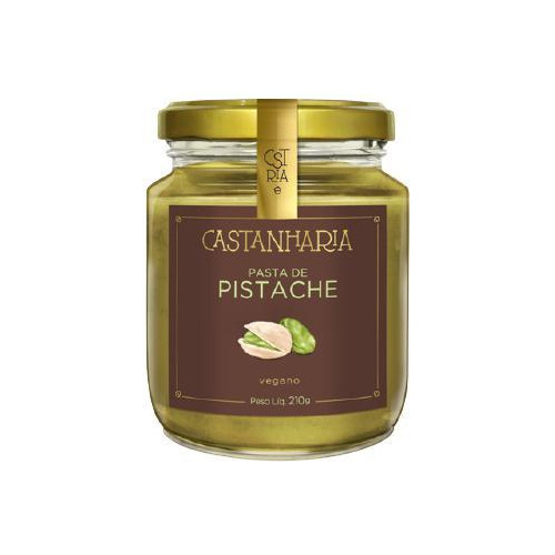 Pasta De Pistache/macadâmia Vegana 210g - 100% Natural