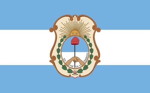 Bandera De Ceremonia De San Juan Bordada (nueva) Con Moño
