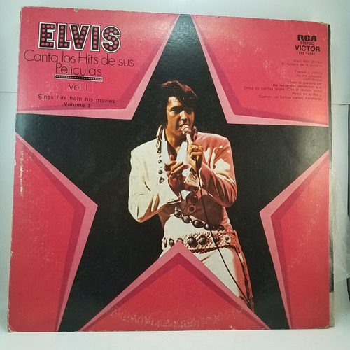 Elvis Presley - Hits Peliculas Vol 1 - 1972 - Vinilo Lp Mb