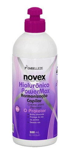 Crema Para Peinar Cabello Hialuronico Powermax Novex 300ml