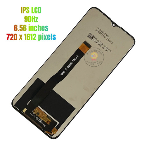 Zc Pantalla Táctil Lcd Display Para Cubot Note 50 Negra