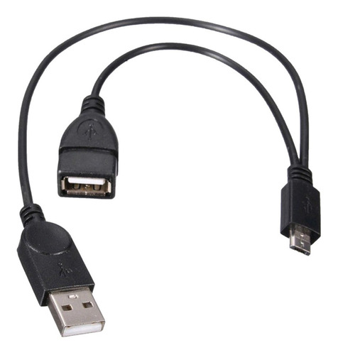 Otg Host Power Splitter Micro Usb / Cable Convertidor