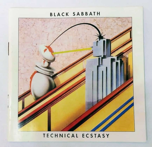 Cd Black Sabbath Technikal Ecstasy Importado