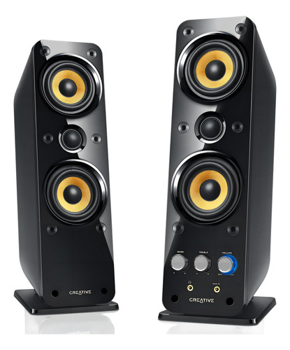 Creative Gigaworks T40 Series II 2.0 Bocinas 3 Controladores.