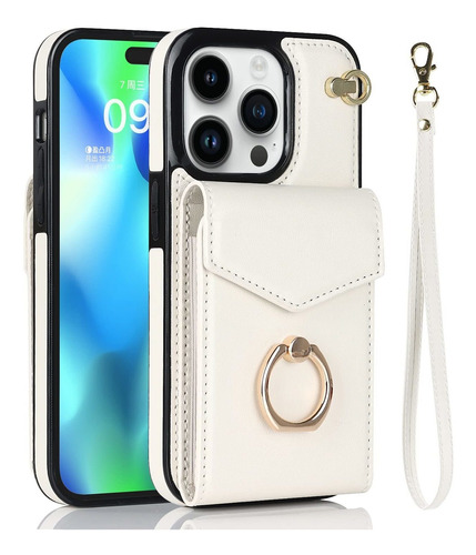 Funda Tipo Cartera Para iPhone 14 Pro Soporte 360°