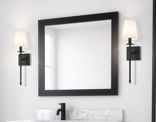 Juego De 2 Apliques De Pared Negros Xinbei Lighting, Clas...