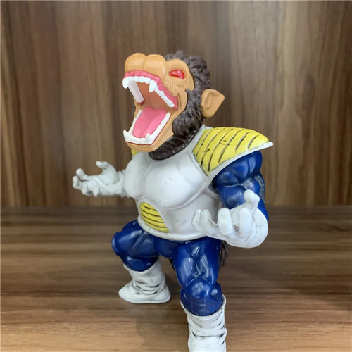 Figura Do Macaco Rugindo De Dragon Ball Vegeta, Boneca Goril